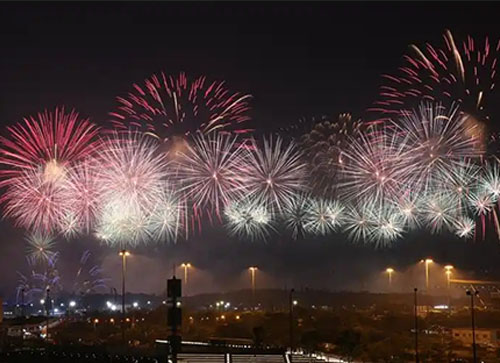 平潭县焰火晚会